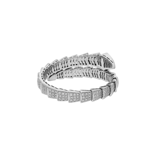 BRACCIALE SERPENTI VIPER IN ORO BIANCO E FULL PAVÈ DI DIAMANTI - BR855231 - BR855231