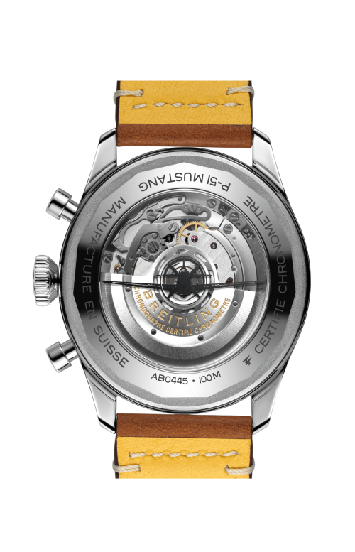 SUPER AVI BO4 CHRONOGRAPH GMT 46 P-51 MUSTANG - AB04453A1B1X1