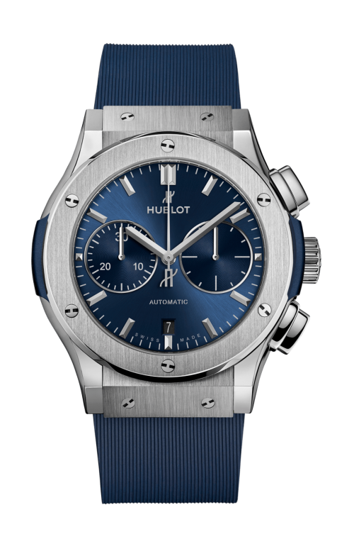 CLASSIC FUSION CHRONOGRAPH TITANIUM BLUE 45 MM - 521.NX.7170.RX