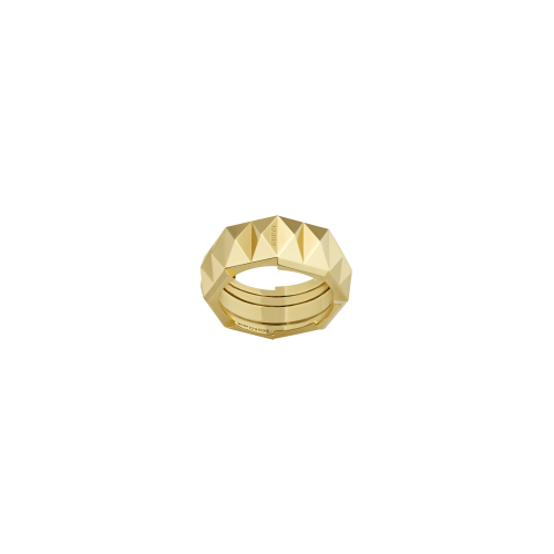 ANELLO BORCHIE LINK TO LOVE IN ORO GIALLO - YBC702379001