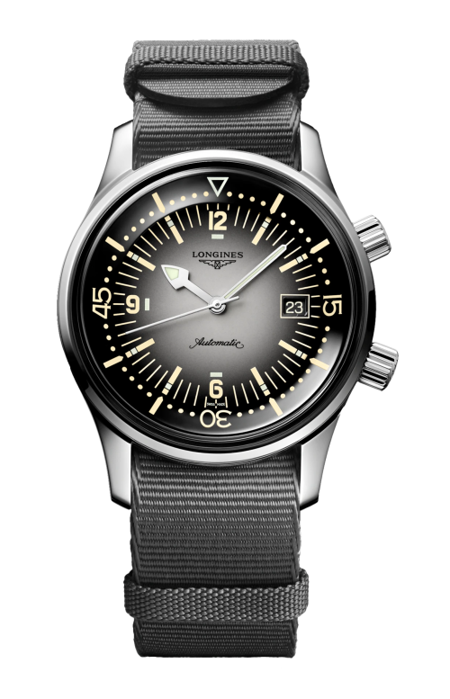 THE LONGINES LEGEND DIVER WATCH - L3.774.4.70.2