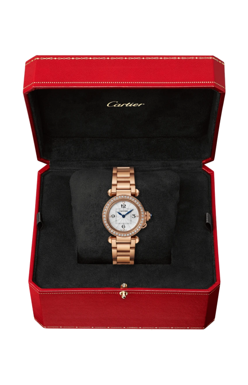 PASHA DE CARTIER, 30 MM, ORO ROSA, DIAMANTI, QUARZO - WJPA0039