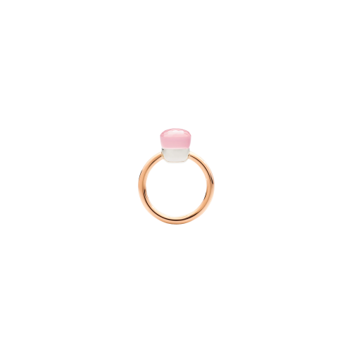 ANELLO NUDO PETIT IN ORO ROSA E QUARZO ROSA - PAB4030O6000000QR - PAB4030O6000000QR