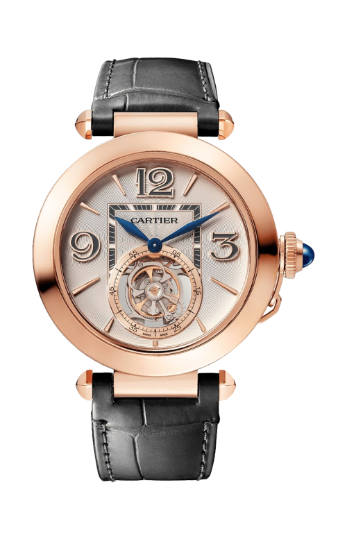 PASHA DE CARTIER TOURBILLON, ORO ROSA, 41 MM, CINTURINI INTERCAMBIABILI - WHPA0010