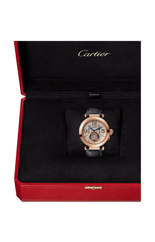 PASHA DE CARTIER TOURBILLON, ORO ROSA, 41 MM, CINTURINI INTERCAMBIABILI - WHPA0010