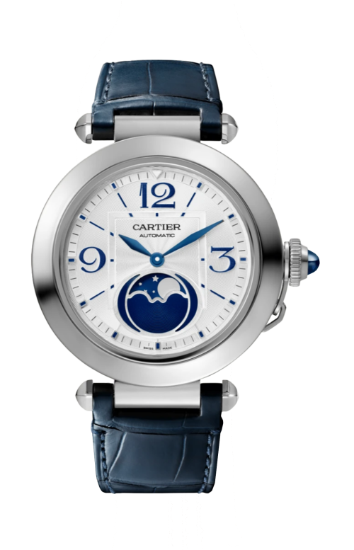 PASHA DE CARTIER MOONPHASE CON CINTURINO INTERCAMBIABILE - WSPA0030