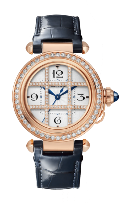 PASHA DE CARTIER, 35 MM, ORO ROSA, DIAMANTI, AUTOMATICO - WJPA0020