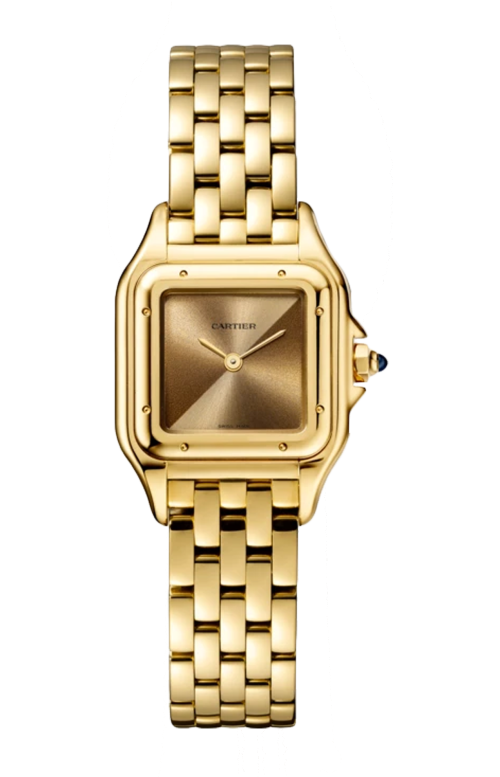 PANTHÈRE DE CARTIER, MODELLO PICCOLO, ORO GIALLO, QUARZO - WGPN0031