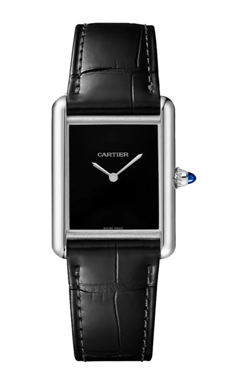 Orologi Marca Cartier Per Donna Collezione Tank Cinturino Pelle Di
