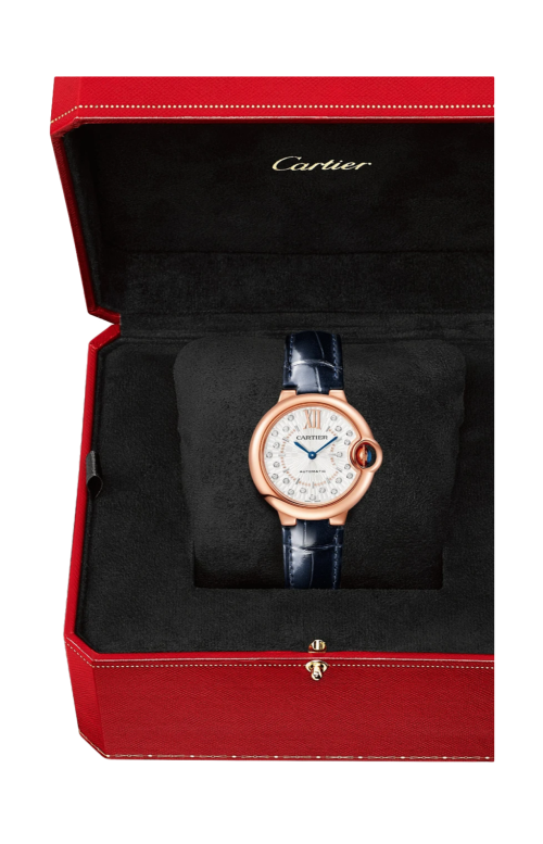 BALLON BLEU DE CARTIER 33 MM, AUTOMATICO, ORO ROSA - WGBB0052