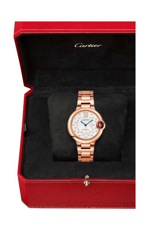 BALLON BLEU DE CARTIER 33 MM, AUTOMATICO, ORO ROSA - WGBB0054