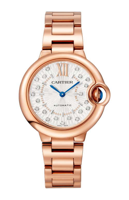 BALLON BLEU DE CARTIER 33 MM, AUTOMATICO, ORO ROSA - WGBB0054