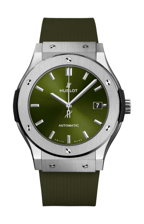 CLASSIC FUSION TITANIUM GREEN 45MM - 511.NX.8970.RX