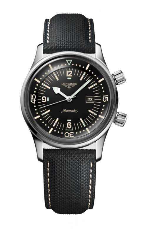 THE LONGINES LEGEND DIVER WATCH - L3.374.4.50.0