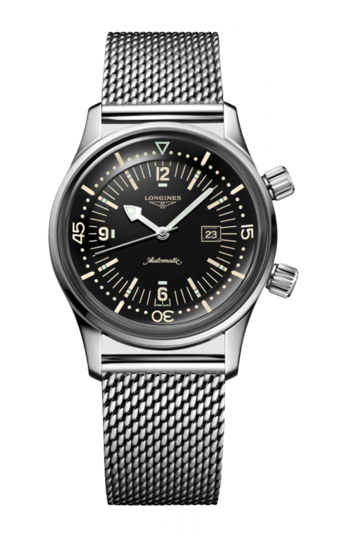 THE LONGINES LEGEND DIVER WATCH - L3.374.4.50.6