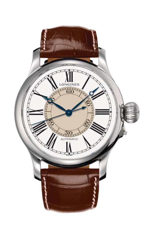 THE LONGINES WEEMS SECOND-SETTING WATCH - L2.713.4.11.0