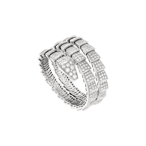 BRACCIALE SERPENTI VIPER IN ORO BIANCO FULL PAVÉ DI DIAMANTI - 356880