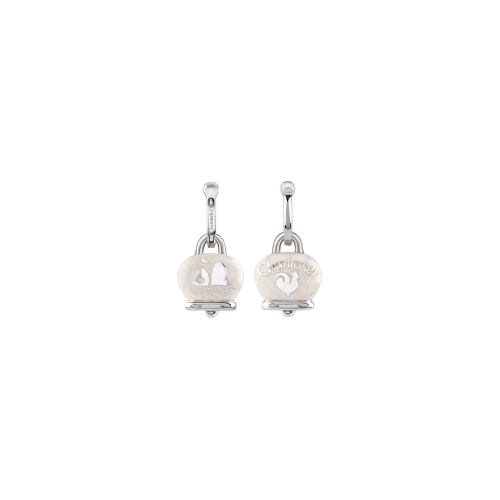 ORECCHINO SINGOLO ET VOILA' CAMPANELLE IN ARGENTO - 41825