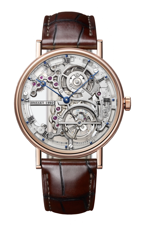 CLASSIQUE TOURBILLON EXTRA - PLAT SQUELETTE - 5395BR/1S/9WU