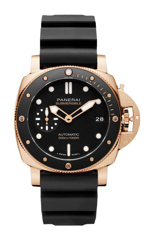 SUBMERSIBLE GOLDTECH™ 42 MM - DOPPIO CINTURINO - PAM02164