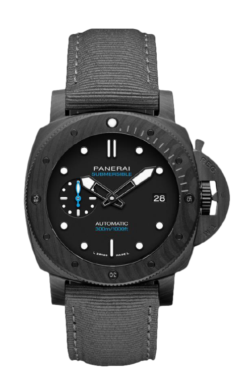 SUBMERSIBLE CARBOTECH™ 42 MM - DOPPIO CINTURINO - PAM01592