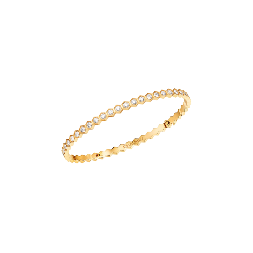 CHAUMET - BRACCIALE BEE MY LOVE IN ORO GIALLO CON PAVÉ DI DIAMANTI - 083440 - 083440