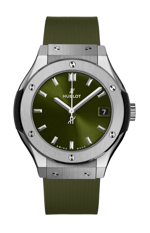 CLASSIC FUSION TITANIUM GREEN 33MM - 581.NX.8970.RX