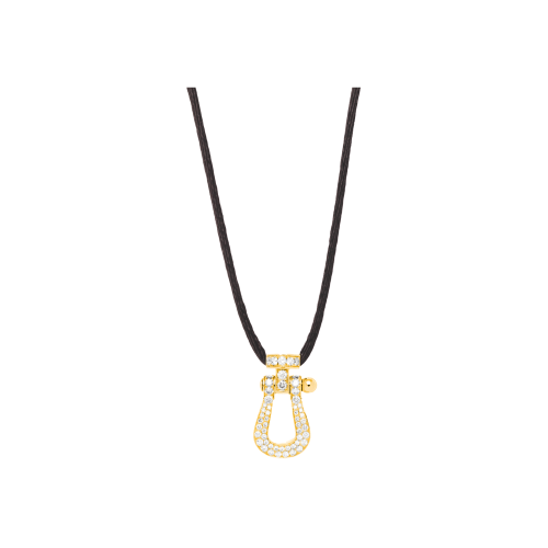 COLLANA FORCE 10 MODELLO GRANDE IN ORO GIALLO E DIAMANTI - 3B0209 - 3B0209