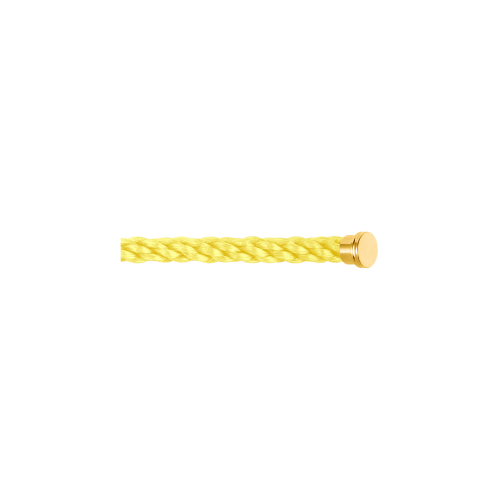 CABLE GIALLO NEON PER BRACCIALE MODELLO LARGE IN ORO GIALLO - 6B0209 - 6B0209