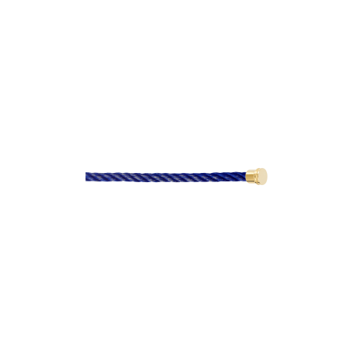 CABLE JEAN BLUE PER BRACCIALE MODELLO MEDIO IN ORO GIALLO - 6B1066 - 6B1066