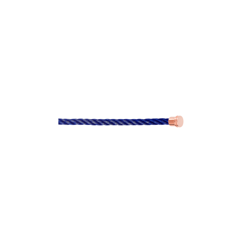 CABLE JEAN BLUE PER BRACCIALE MODELLO MEDIO IN ORO ROSA - 6B1067 - 6B1067