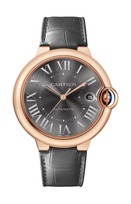 BALLON BLEU DE CARTIER 40 MM, MOVIMENTO AUTOMATICO, ORO ROSA, PELLE - WGBB0050