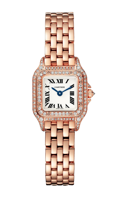 PANTHÈRE DE CARTIER - MODELLO MINI, ORO ROSA E DIAMANTI - WJPN0068