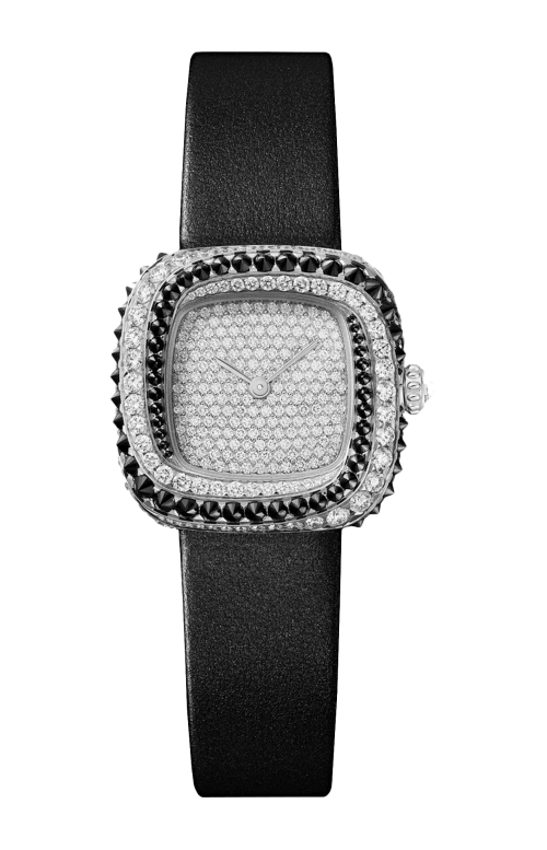 COUSSIN DE CARTIER, MODELLO PICCOLO, QUARZO, ORO BIANCO, DIAMANTI - WJCS0006