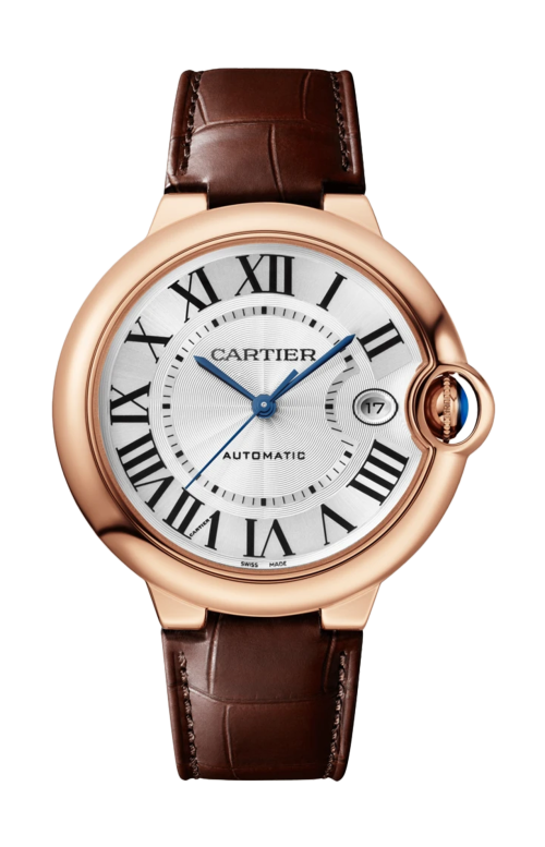 BALLON BLEU DE CARTIER 40 MM, ORO ROSA, PELLE - WGBB0035