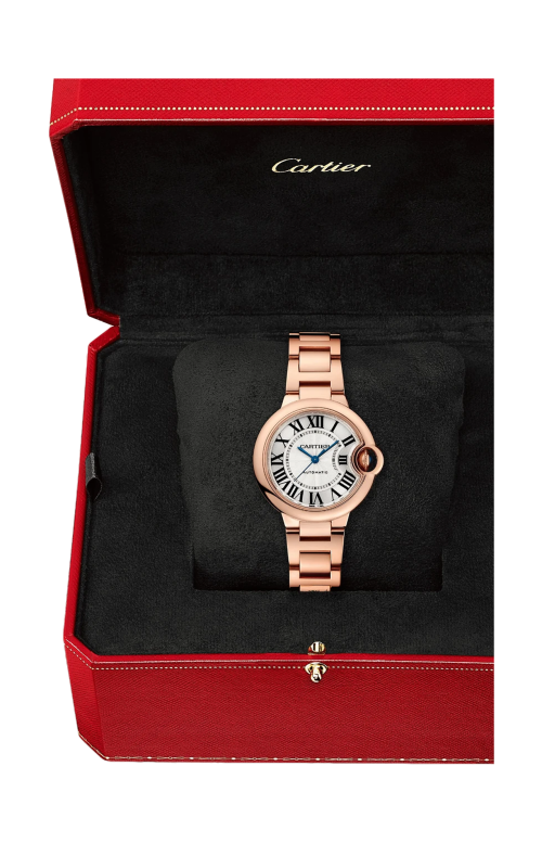 BALLON BLEU DE CARTIER 33 MM, AUTOMATICO, ORO ROSA - WGBB0042