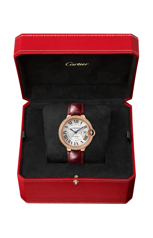 BALLON BLEU DE CARTIER 40 MM, AUTOMATICO, ORO ROSA, DIAMANTI - WJBB0056