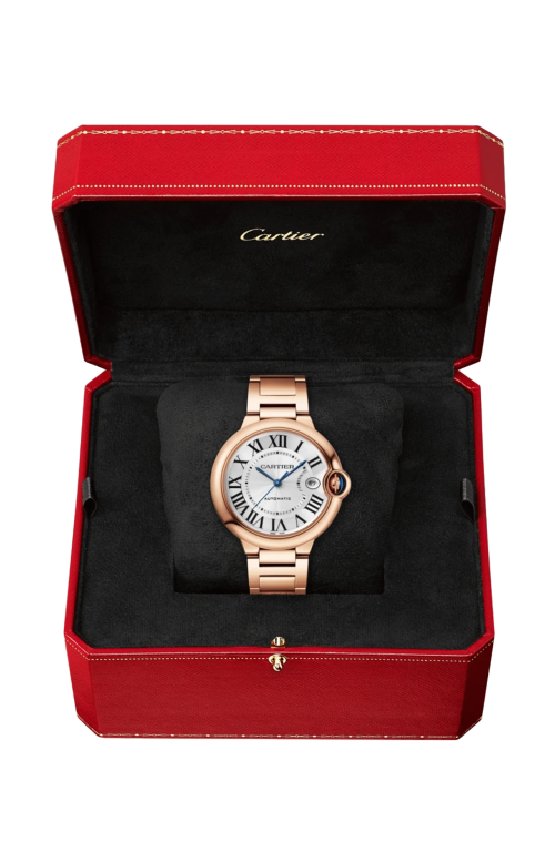BALLON BLEU DE CARTIER 40 MM, AUTOMATICO, ORO ROSA - WGBB0039