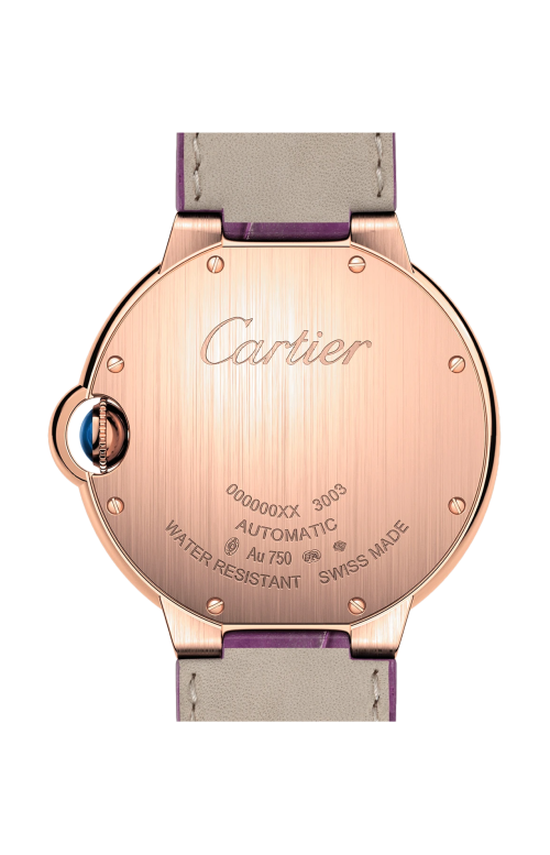 BALLON BLEU DE CARTIER 36 MM, AUTOMATICO, ORO ROSA, DIAMANTI - WJBB0050