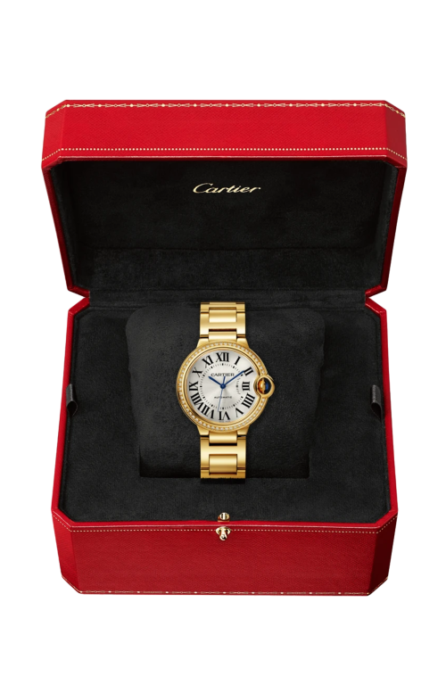 BALLON BLEU DE CARTIER 36 MM, ORO GIALLO, DIAMANTI - WJBB0070