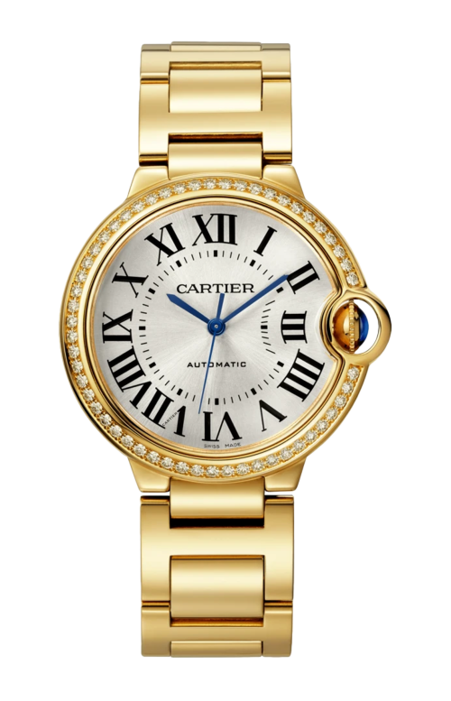 BALLON BLEU DE CARTIER 36 MM, ORO GIALLO, DIAMANTI - WJBB0070