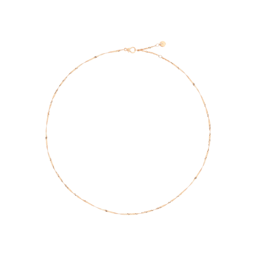 DODO ESSENTIALS - COLLANA TORCHION ESSENTIALS IN ORO ROSA 9K - DCC2013ESSEN0009R