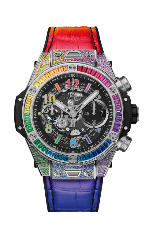 BIG BANG UNICO TITANIUM RAINBOW 44 MM - 421.NX.1117.LR.0999