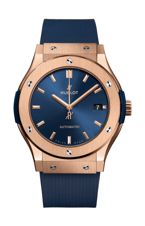 CLASSIC FUSION KING GOLD BLUE 45 MM - 511.OX.7180.RX