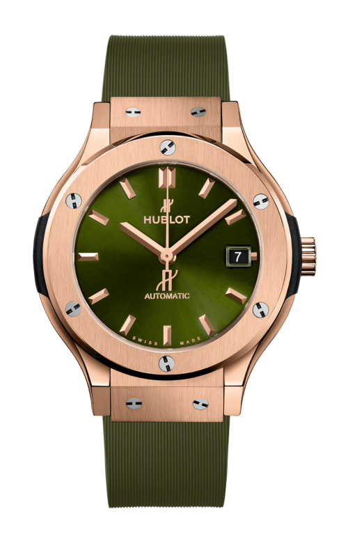CLASSIC FUSION KING GOLD GREEN 38 MM - 565.OX.8980.RX