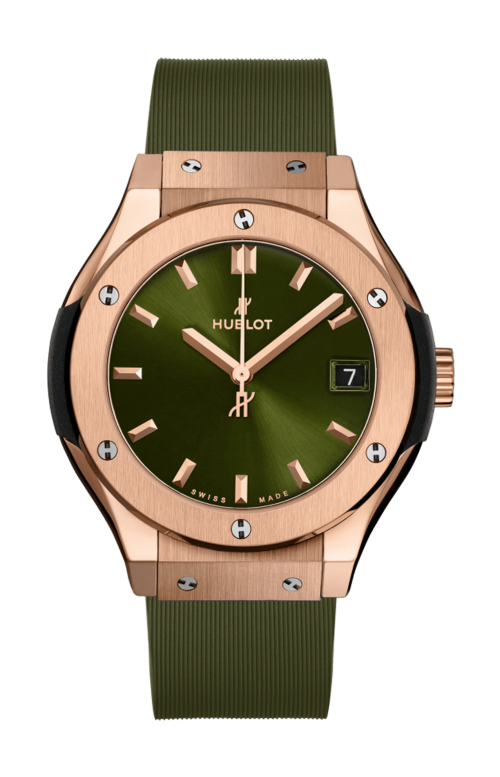 CLASSIC FUSION KING GOLD GREEN 33 MM - 581.OX.8980.RX