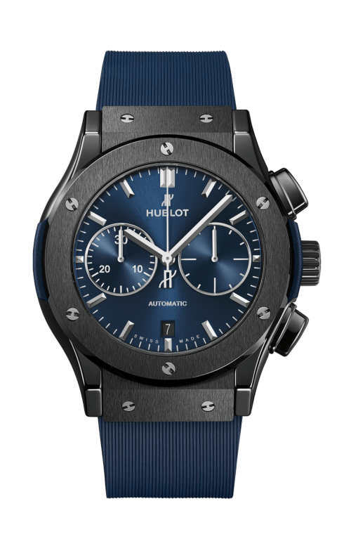 CLASSIC FUSION CERAMIC BLUE CHRONOGRAPH 45 MM - 521.CM.7170.RX