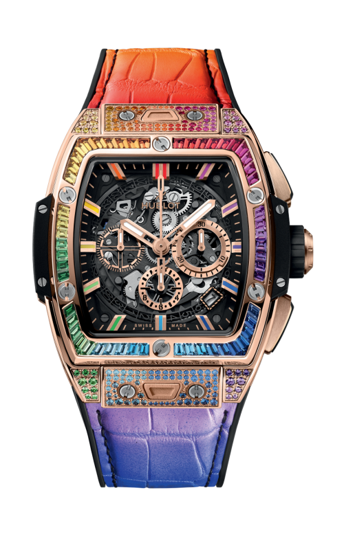 SPIRIT OF BIG BANG KING GOLD RAINBOW 42 MM - 642.OX.0118.LR.0999