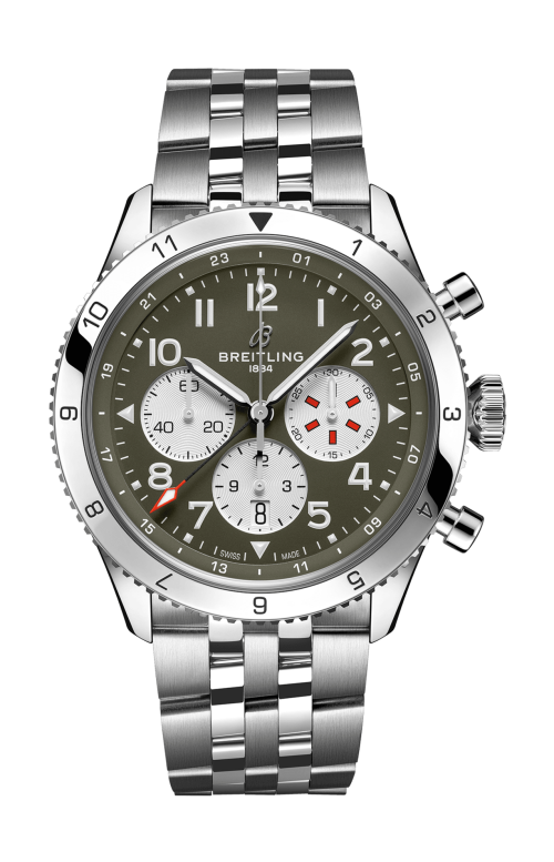 SUPER AVI B04 CHRONOGRAPH GMT 46 CURTISS WARHAWK - AB04452A1L1A1