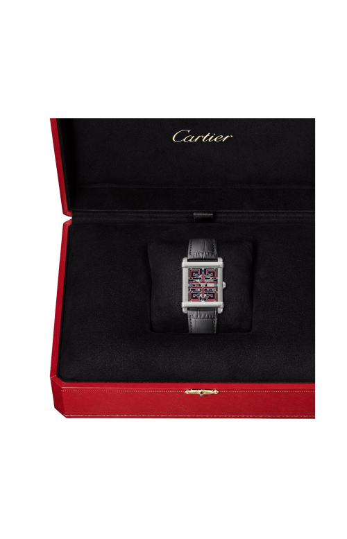 TANK CHINOISE SKELETON PLATINUM MODELLO GRANDE, MANUALE - EDIZIONE LIMITATA - WHTA0015